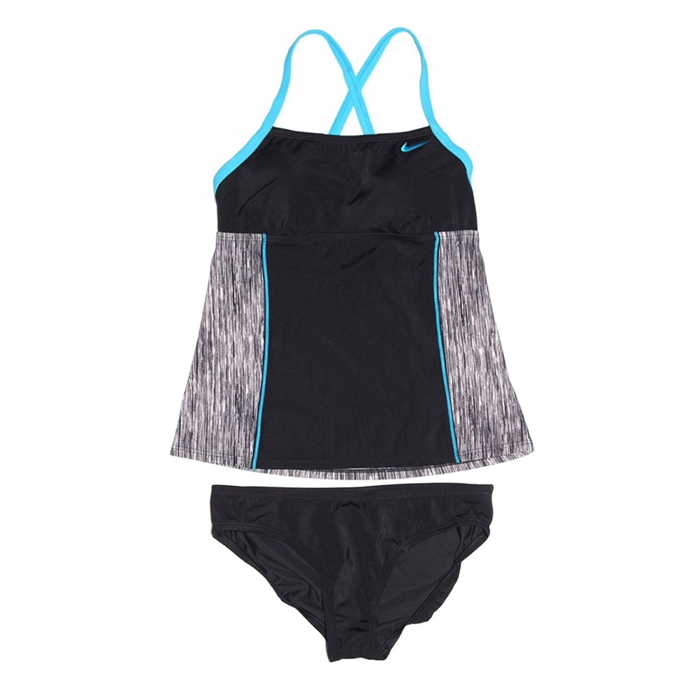 Nike Tankini Athletic Two-Piece Swimsuit